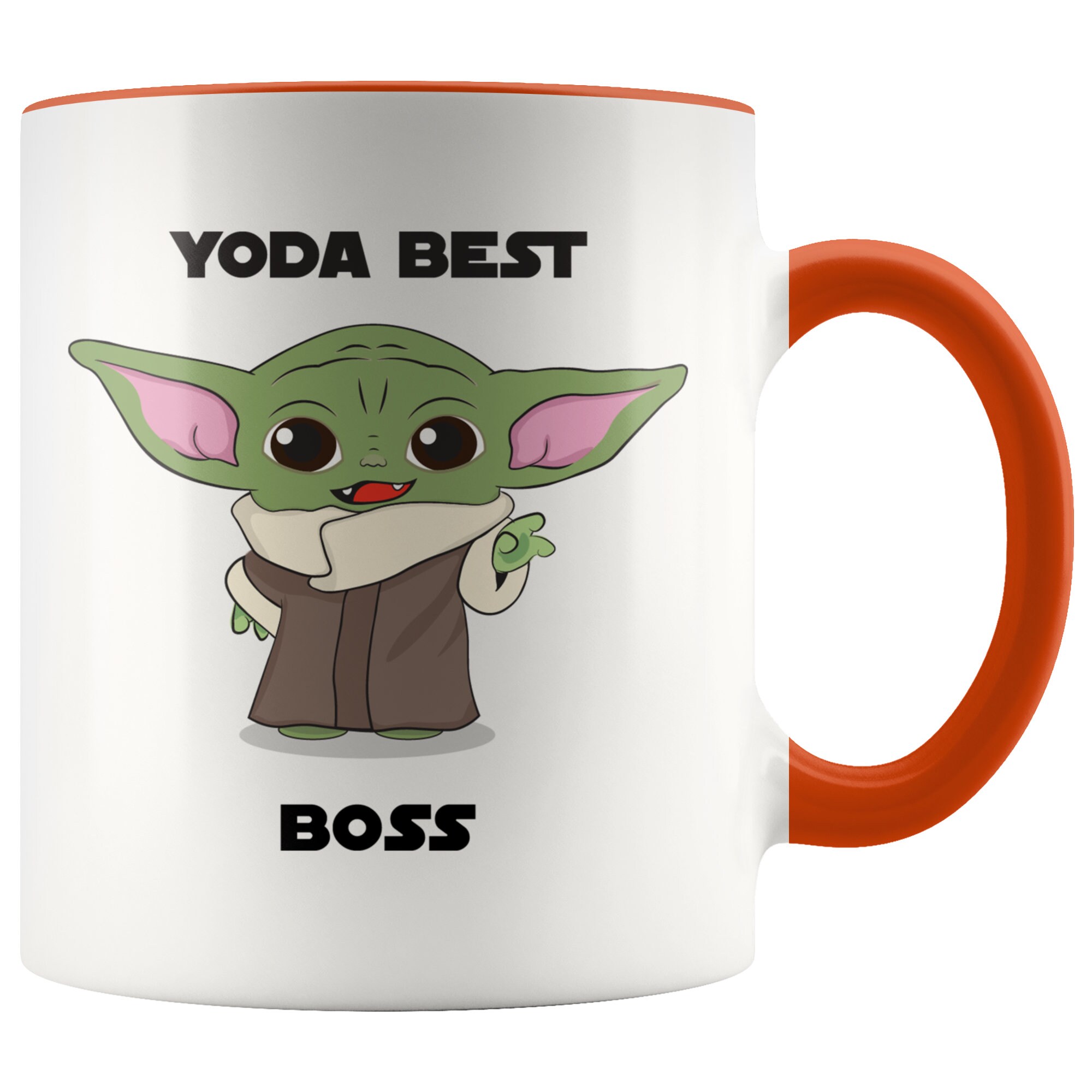 Yoda Best Boss Mug Boss Mug Boss Gift Career Mug Etsy