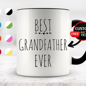 Best Grandfather Ever Mug, Funny Grandfather Mug, Funny Mug for Grandfather, Funny Grandfather Gift, Grandfather Coffee Mug,