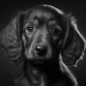 1,000 Piece Jigsaw Puzzle for Adults: portrait puppy Pz 074