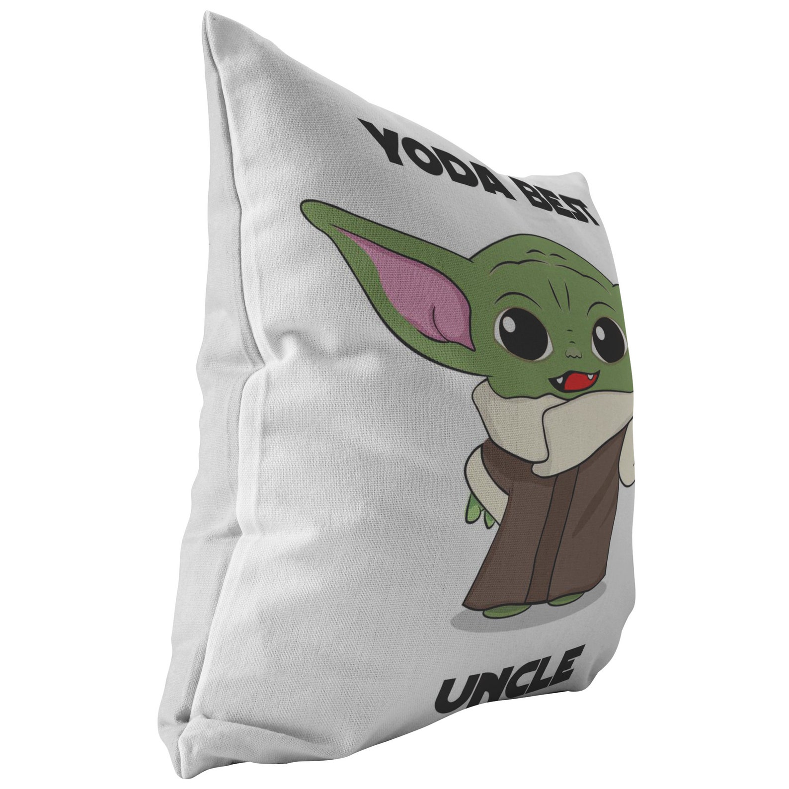 Yoda Best Uncle Pillow Family Pillow Uncle Gift Etsy