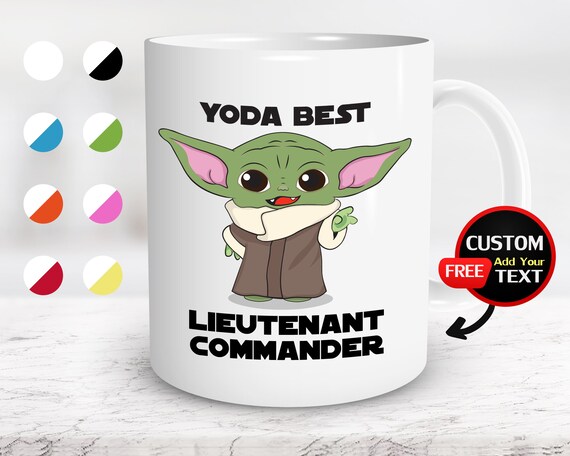 Yoda Best Lieutenant Colonel Mug Baby Yoda Mug Funny Gift For Lieutenant  Colonel