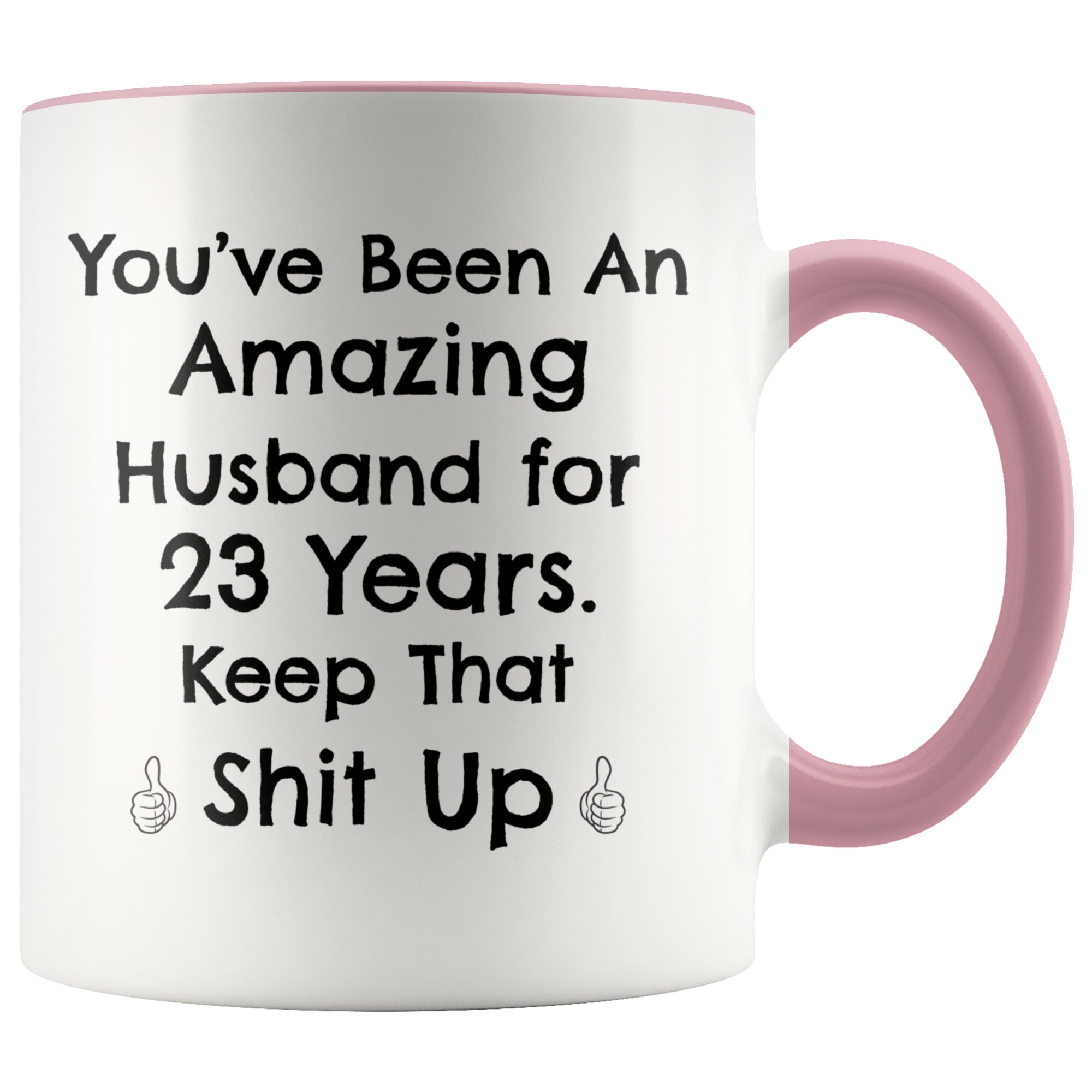 23 Year Anniversary 23rd Wedding Anniversary Mug Gift For
