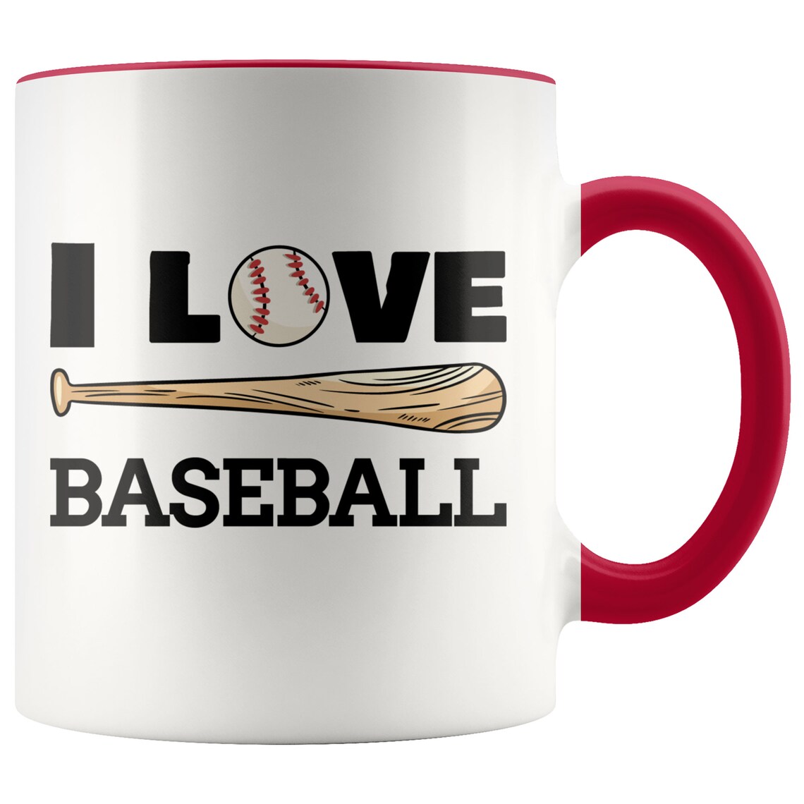 Baseball Love Mug Funny Mugs Friend Gifts Colleague Mug Etsy