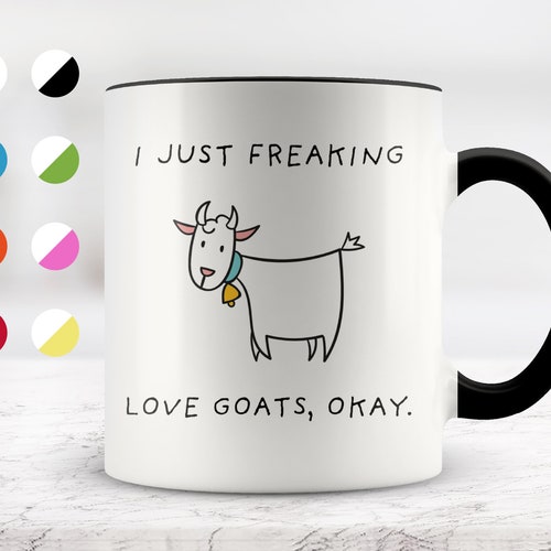Goat Mug Gift Etsy
