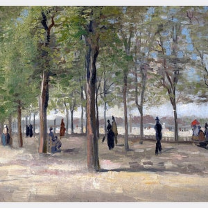 1,000 Piece Jigsaw Puzzle For Adults: Vincent Van Gogh&#39;S Terrace In The Luxembourg Gardens