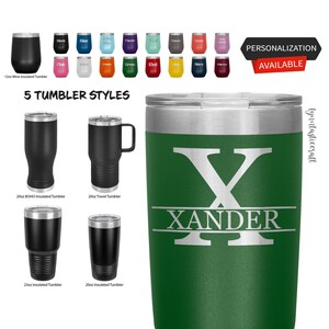 Personalized Laser etched Tumbler, Custom Tumbler, Personalized Tumbler, bridesmaids Gift, Groomsmen Gift, Birthday Gift, Christmas Present