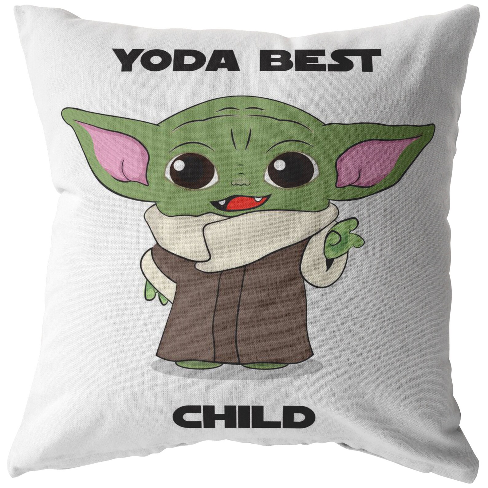 Yoda Best Child Pillow Family Pillow Child Gift Etsy