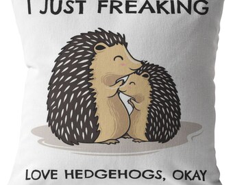 Hedgehog Lover Gift A17na Hedgehog  Handbag Hedgehog Bucket Bag Hedgehog in pocket Tote Bag Hedgehog Shoulder Bag