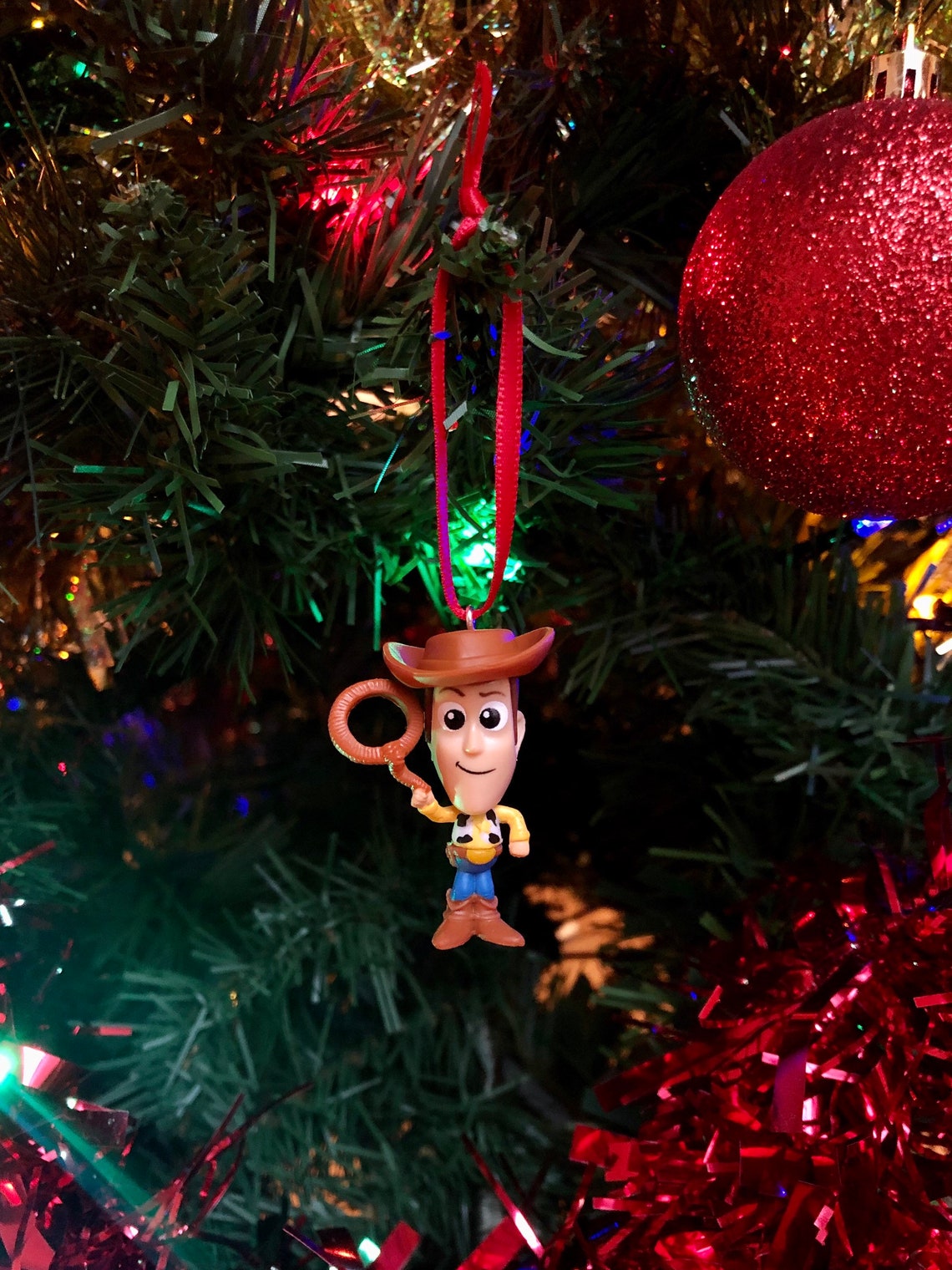 Disney Pixar Woody From Toy Story 3 Figure Christmas Tree | Etsy
