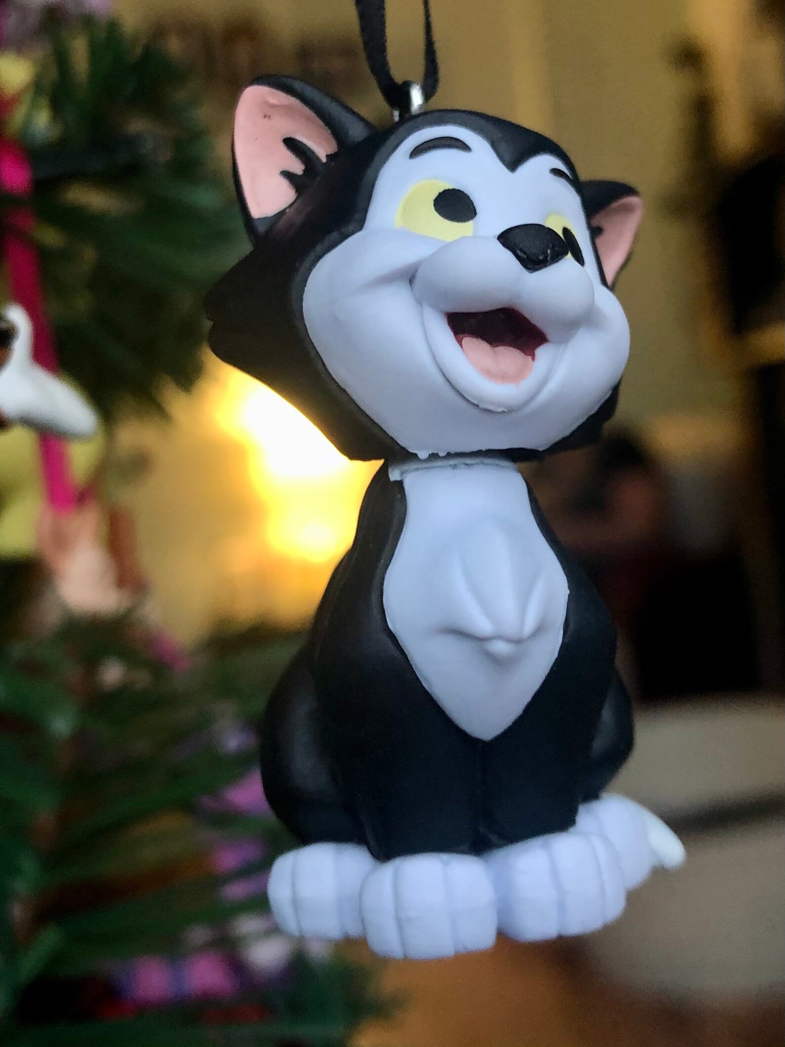 Disney Pinocchio Katze Figaro / Minnie Mauss Katze Figur