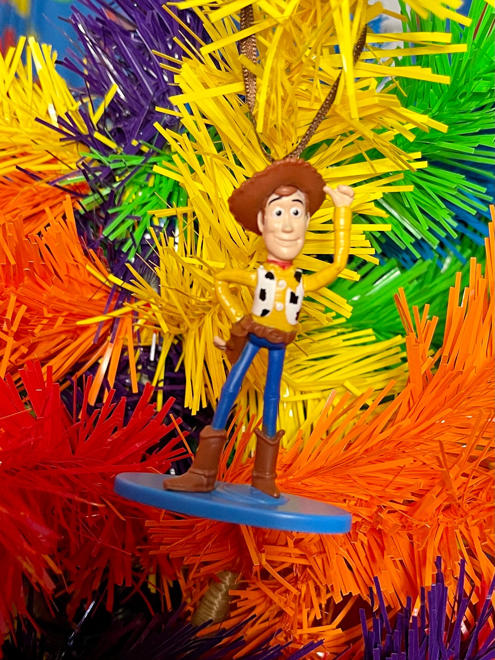 Disney Pixar Woody From Toy Story 3 Figure Christmas Tree Etsy