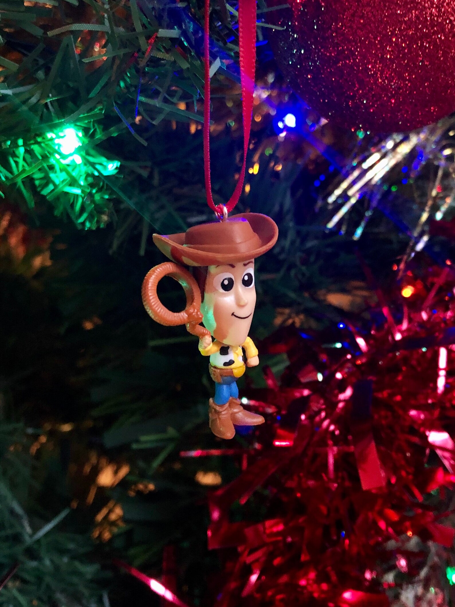 Disney Pixar Woody From Toy Story 3 Figure Christmas Tree Etsy