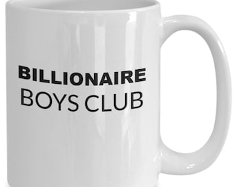Taza del club de los multimillonarios, mentalidad multimillonaria, taza multimillonaria, regalo multimillonario, taza multimillonaria, regalo para multimillonario