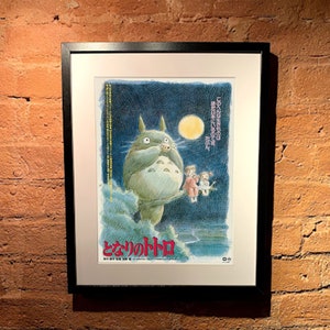 Studio Ghibli My Neighbour Totoro Poster Print Borderless Print Borderless Print Gift Idea Framed or Unframed