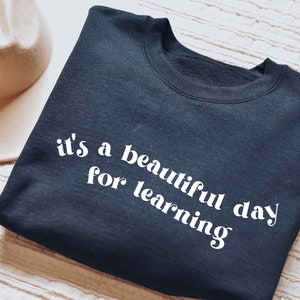 Het is een mooie dag voor het leren svg, SVG PNG en EPS, Clipart Design Element, Cricut, Cut File Print Ready