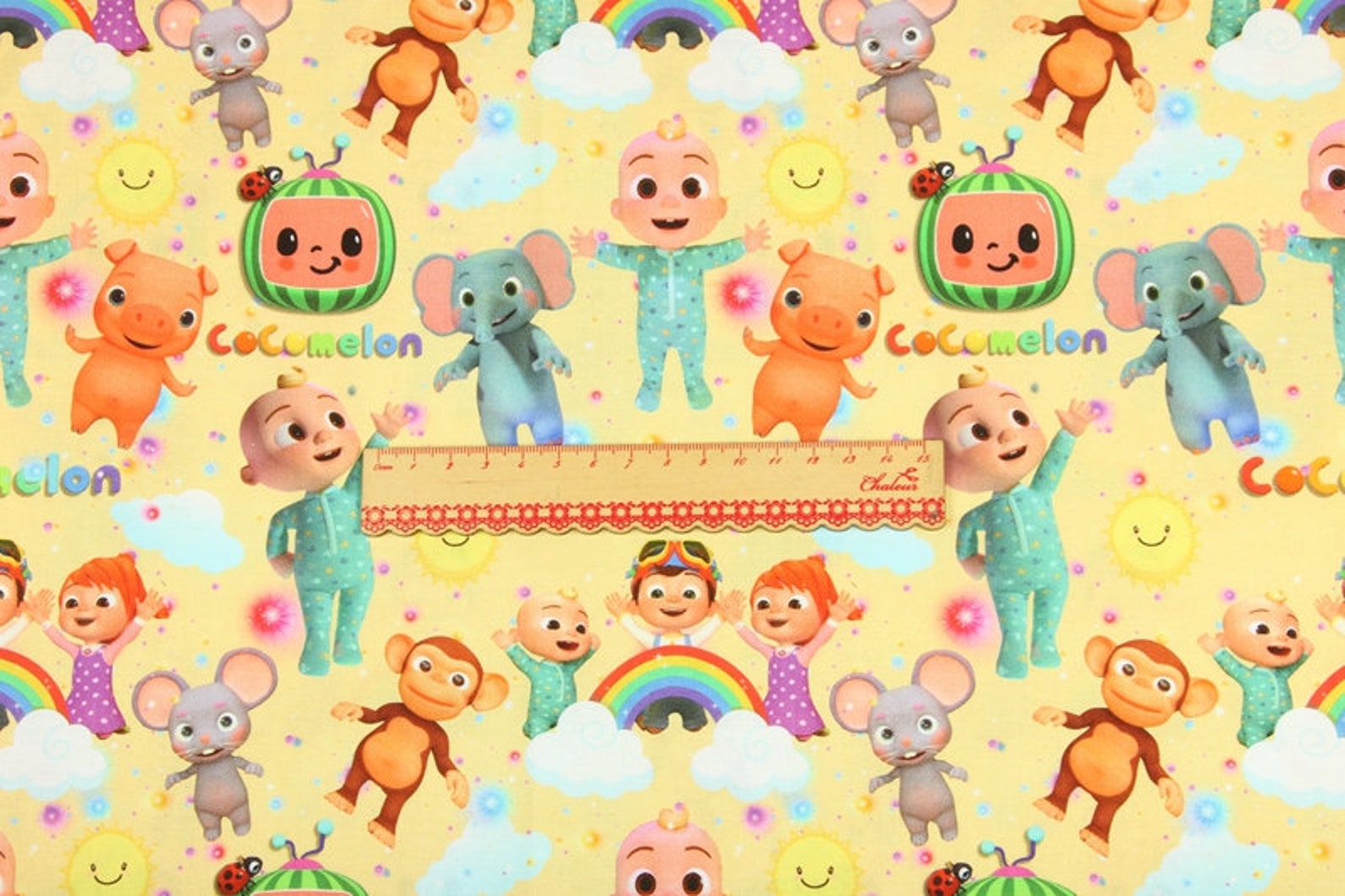 pattern Fabric Cute cartoon watermelon baby print Etsy
