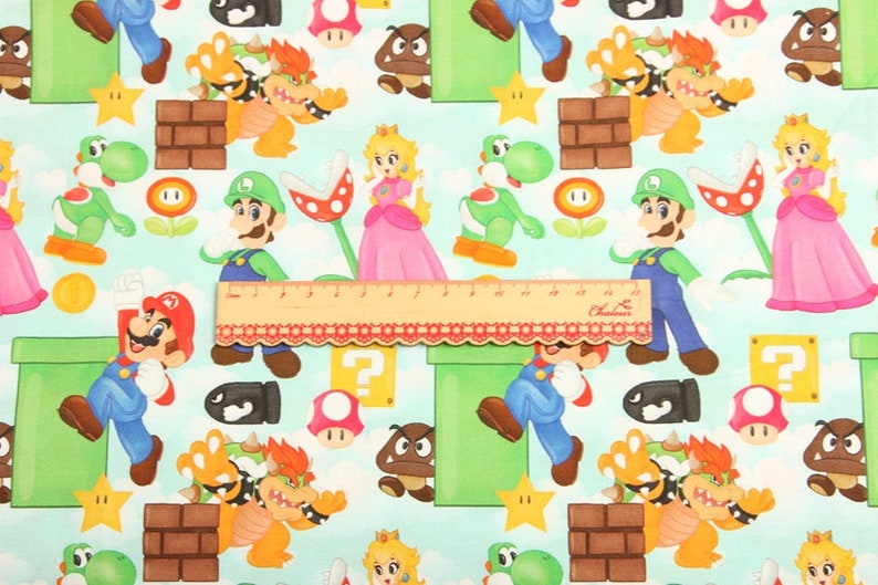 Super Mario Stoff Cartoon Mario Luigi Prinzessin Pfirsich ...