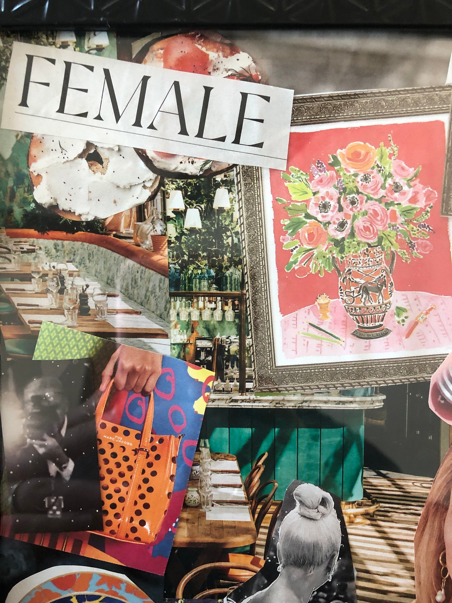 Magazine collage Etsy