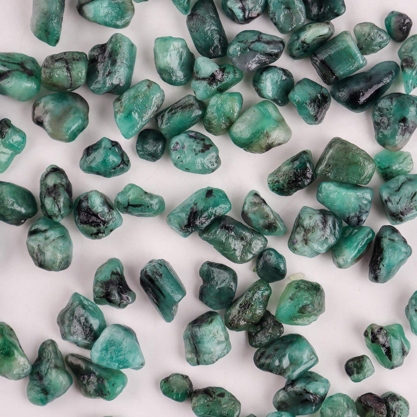 Raw Emerald Crystals Emerald Birthstone Healing Crystals | Etsy