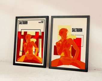 Saltburn Movie Posters Prints | Jacob Elordi Poster | Modern Minimalist Film Poster | Original Art Print | Room Wall Decor | Gifts For Her