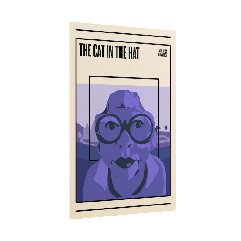 The Cat In The Hat Movie Poster Print Mrs Kwan Poster Minimalist the-cat-in-the-hat-movie-poster-print-mrs-kwan-poster-minimalist
