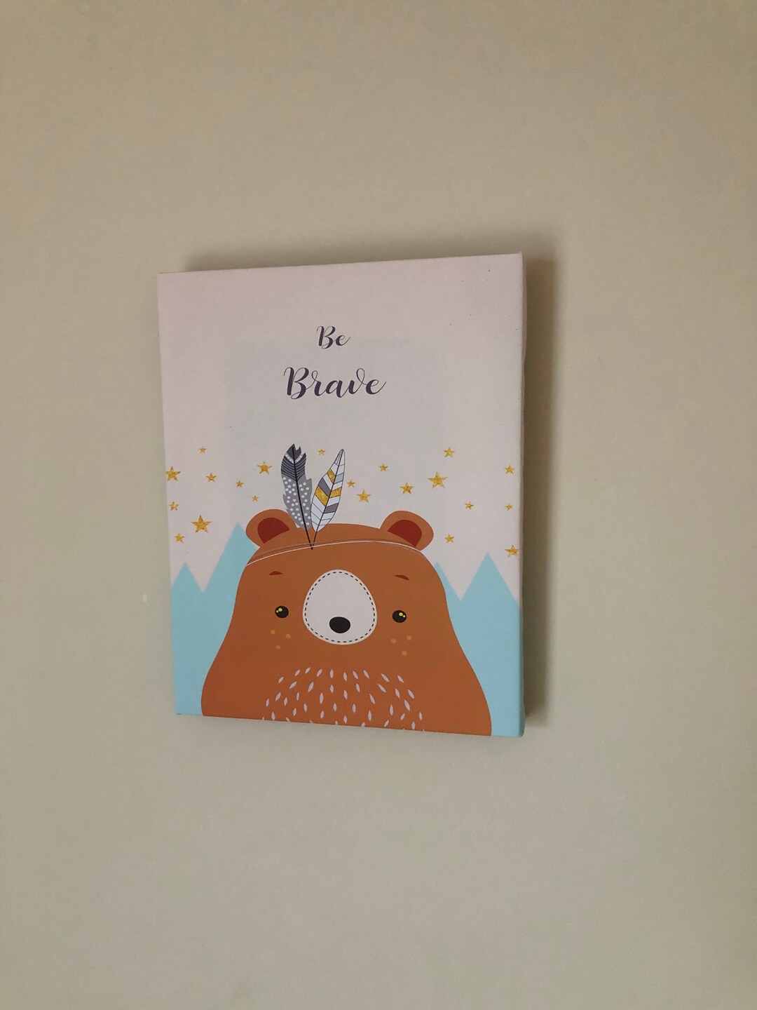 Nursery Canvas Print Nursery Wall Art Nursery Wall Decor Etsy UK