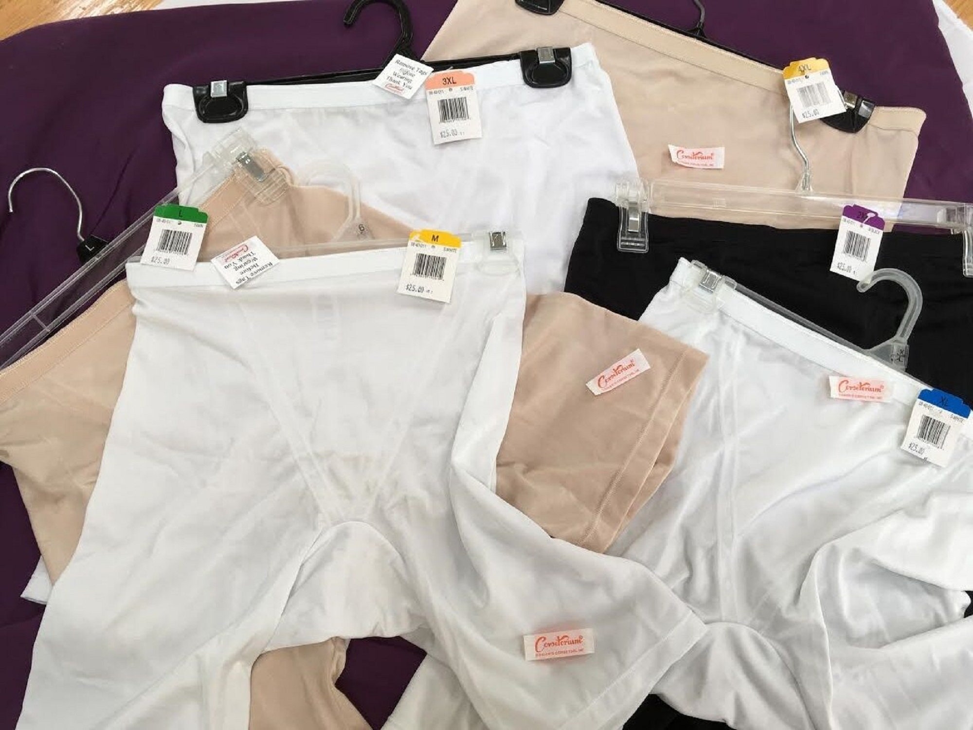 Vanity Fair Panty Girdle Leg 8-40-011 COMFORT Chafing SHORTIES M - Main Image