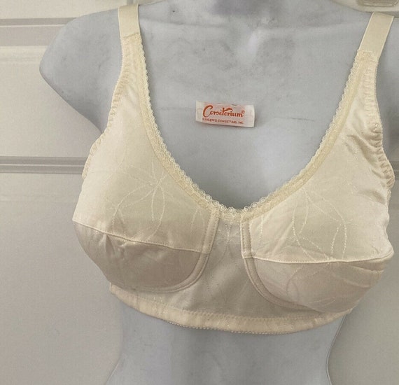 Drag Dressers Cotton Lined Pocket Bra Men or Women Holds Silicone Breast Forms 34C 42B Ivory Great Fitting Bra Etsy