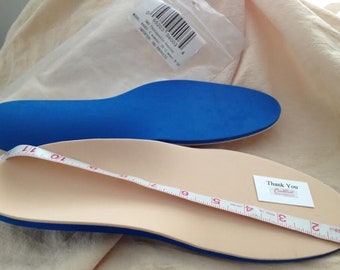 orthotic Insoles full length diabetic, therapeutic woman, men S & G 4,5,6,7,8,9