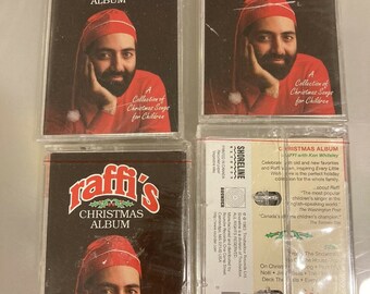 Raffi's Christmas Album Jingle Bells,Silent Night, Santa is coming Cassette Brand New & Factory sealed
