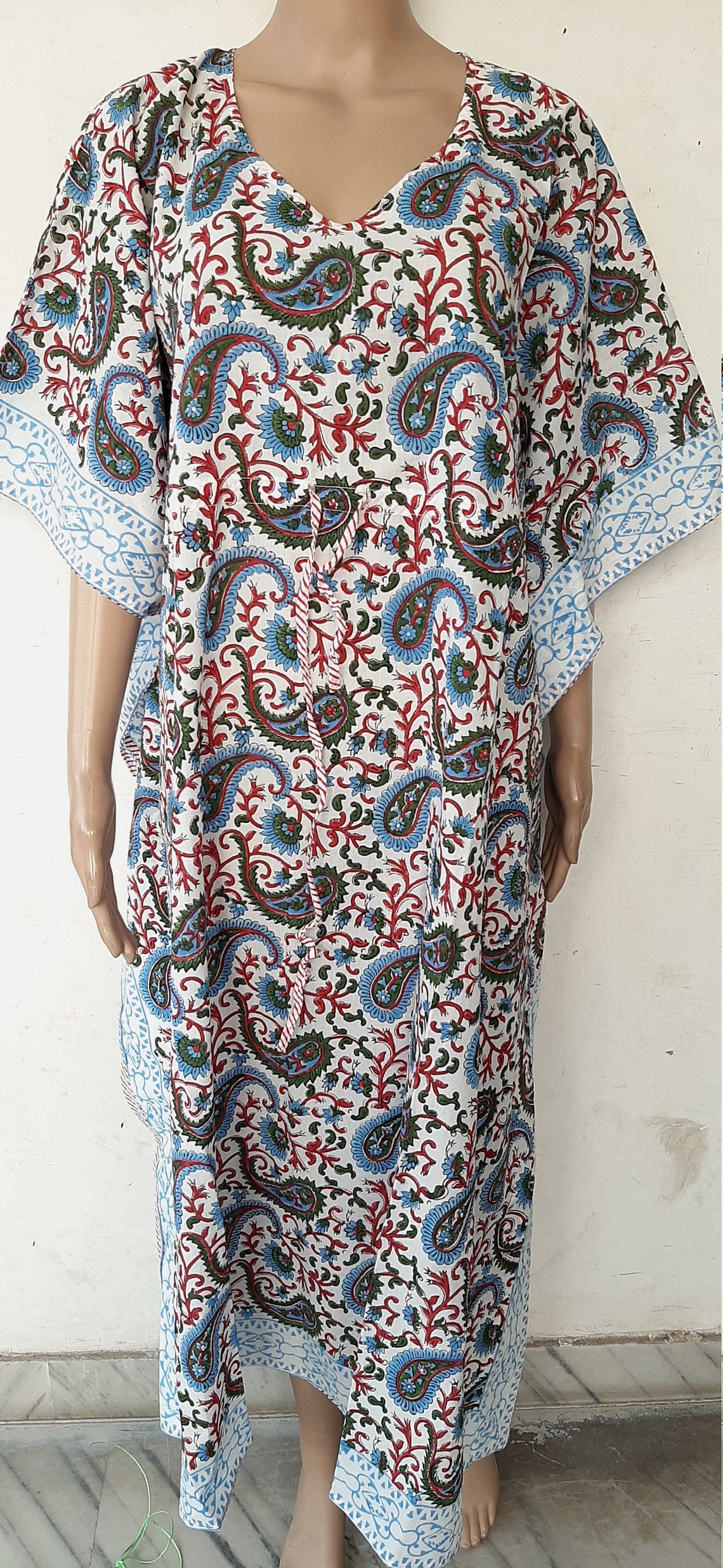 block print robes