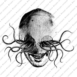 Stupeflip parody octopus version, high resolution digital file to print at infinity