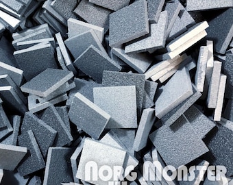 500 carreaux de sol en mousse XPS pour la construction de terrains, la fabrication de modèles, les dioramas et les sols de donjons D&D