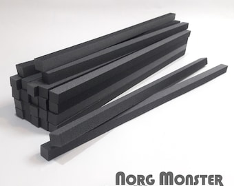 25 XPS Foam Wooden Beams, 10mm x 300mm, Weathered/Unweathered, Model Terrain Building