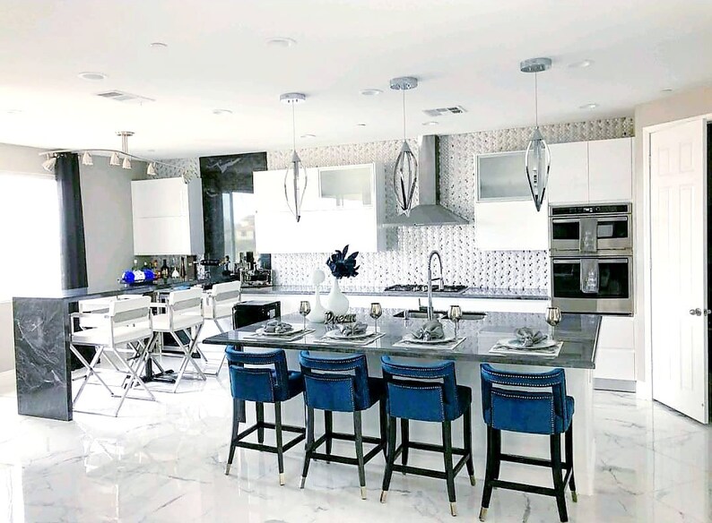 Custom Edesign Service Kitchen E Designvirtual Designkitchen Custom Interior Design Edesign