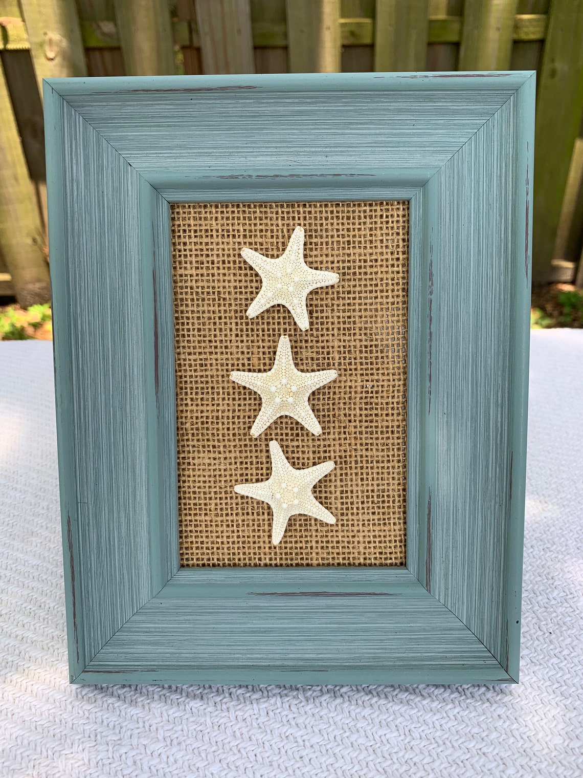 Framed shell art beach coastal decor seashell wall art Etsy