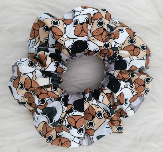 Pug scrunchie cheap