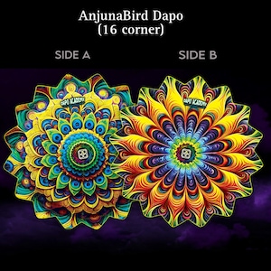 16 Corners Dapo Star | UV Reactive | Spinning Cloth | Dual Sided | by Dapo Academy