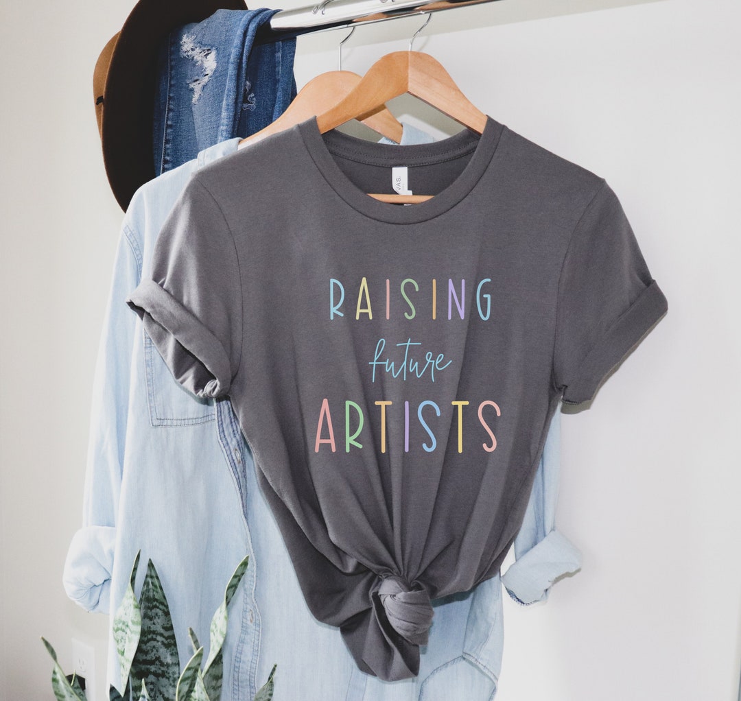 Raising Future Artists Tee - Mom Artist Shirt - Art Gift - Etsy