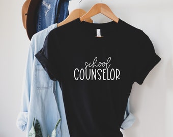School Counselor Shirt: Graphic Tee, Counselor Gift