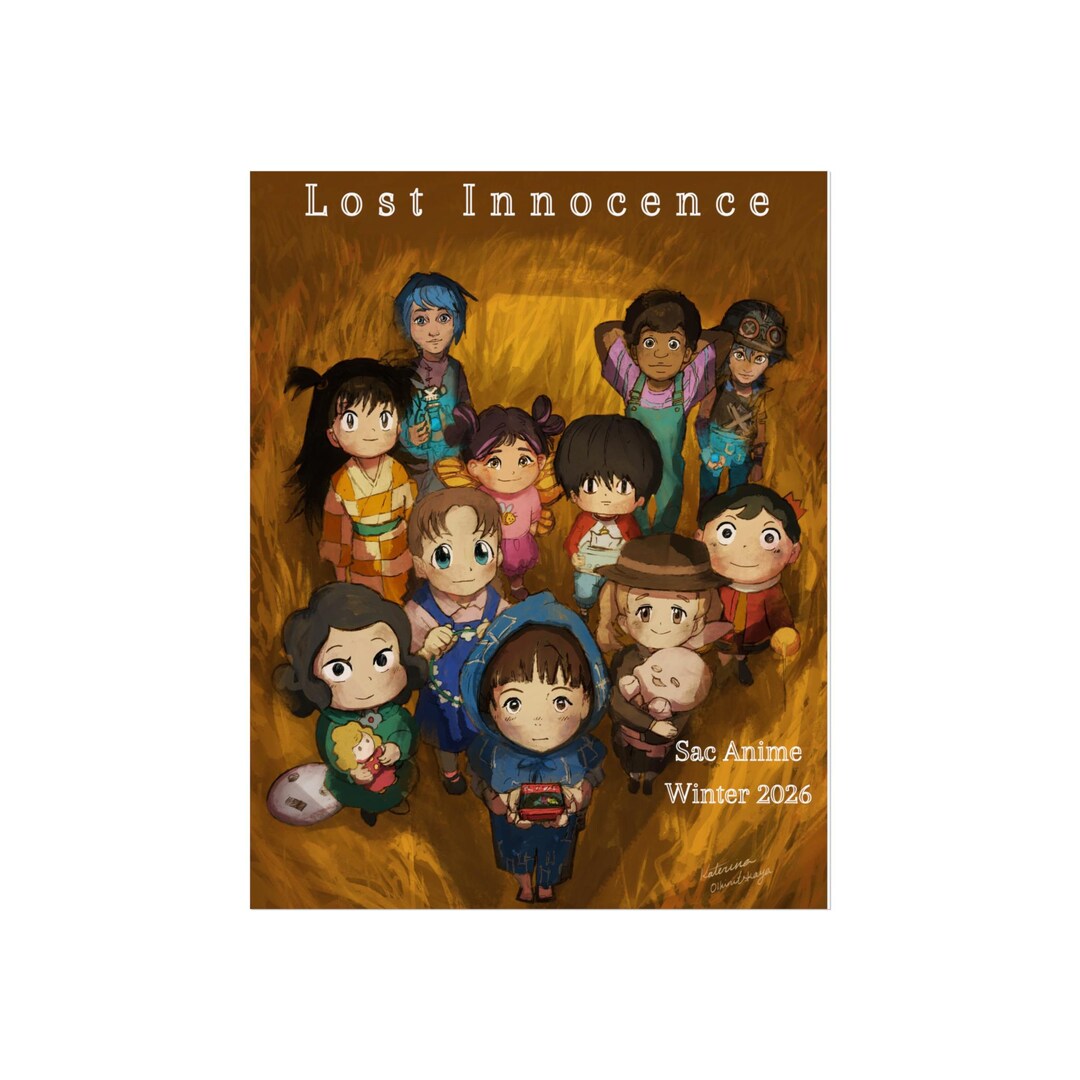 Lost Innocence Fine Art Poster | Anime Children Illustration - Etsy