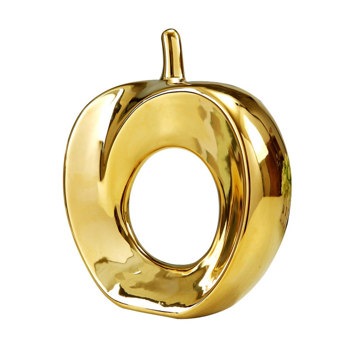 Modern Apple Statue Abstract Fruit Ornament Best Desktop Etsy