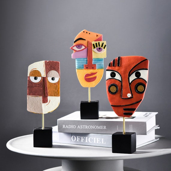 Pensive Figure Decorative Resin Abstract Decoration Fashion Ornaments Nordic Creative Study Living Room Office Pensive Figure Decorative Resin Abstract Decoration Fashion Ornaments Nordic Creative Study Living Room Office