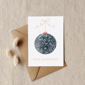 Christmas card | Merry Christmas | Folded card