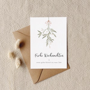 Christmas card | Merry Christmas | Folded card
