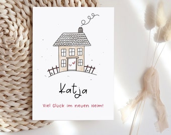 Karte Zum Umzug Etsy