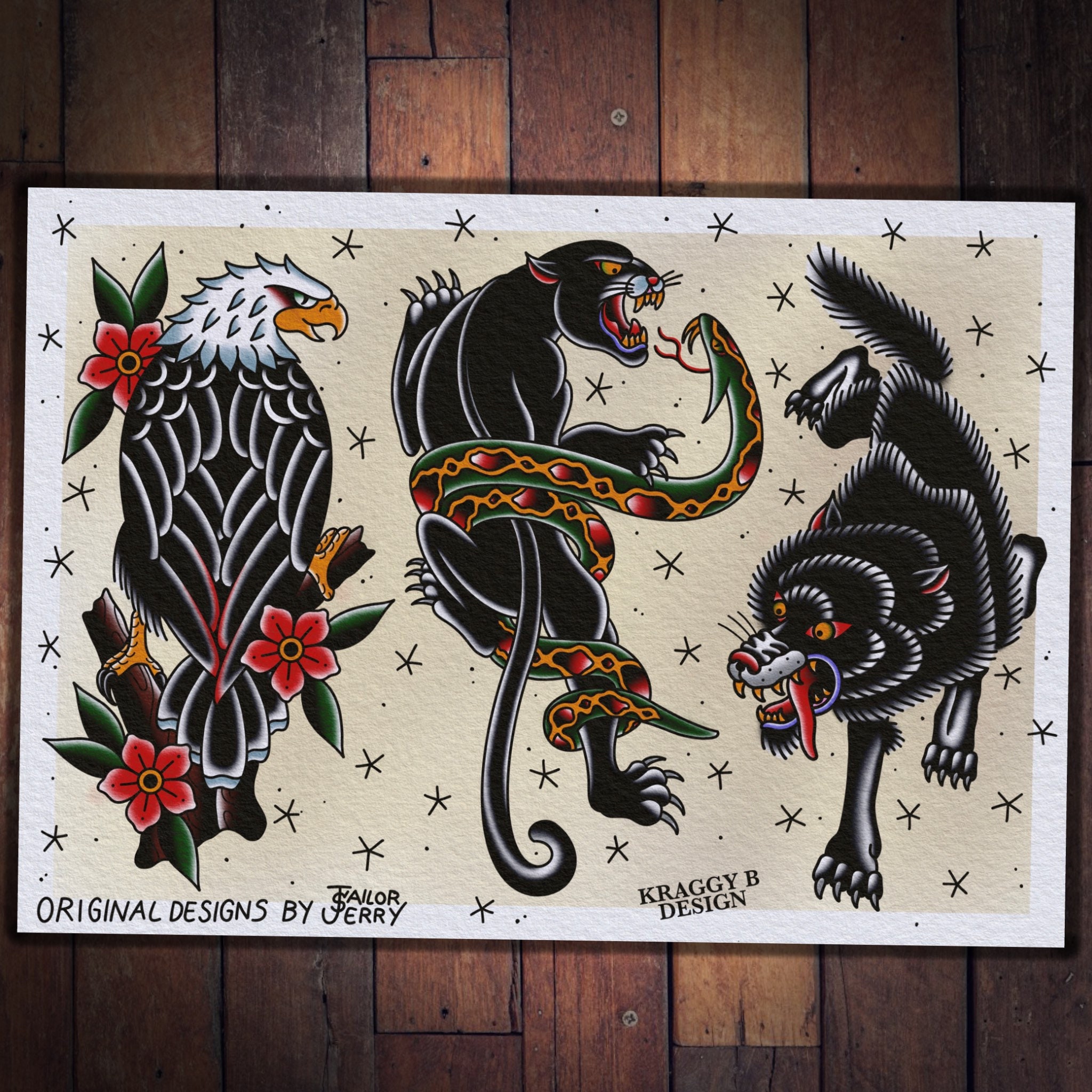 Original Sailor Jerry Tattoo Flash Sailor Jerry Tattoo Flash 03 Original Sailor Jerry Tattoo Flash Sailor Jerry Tattoo Flash 03