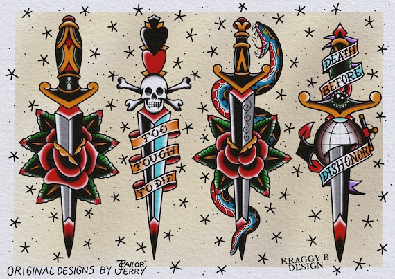 Sailor Jerry's Tattoo Stencils II — Joe the Tattoo Guy