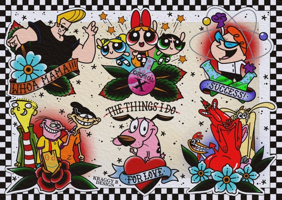 Best Cartoon Tattoo in Perth - Primitve Tattoo Shop