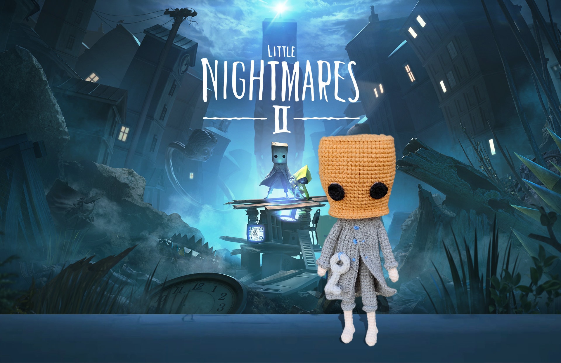 Little Nightmares Inspired Doll Crochet Little Nightmares Etsy